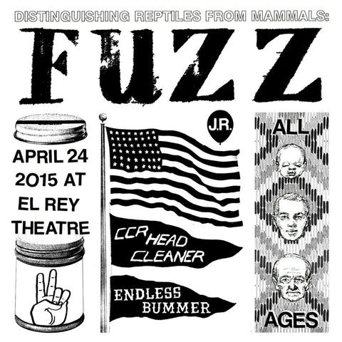 Fuzz Limited Edition Show Poster
